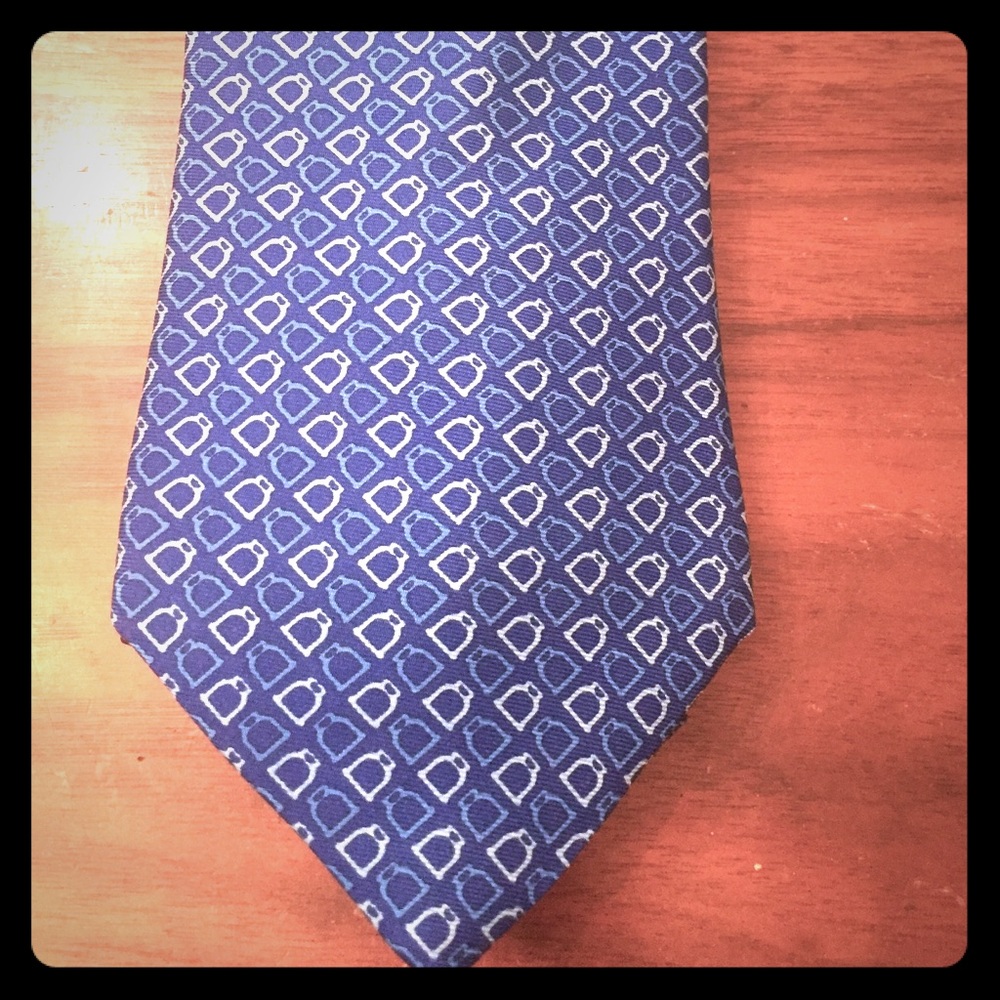 Blue Brooks Brothers Tie